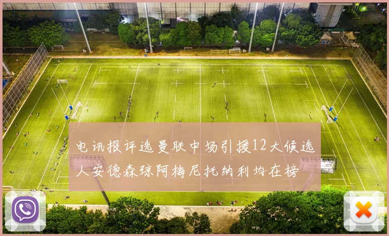 电讯报评选曼联中场引援12大候选人安德森琼阿梅尼托纳利均在榜